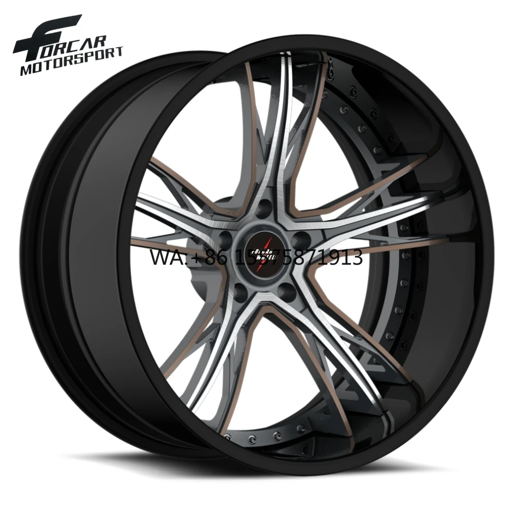 

Комплект из 2 кованых дисков с глубоким вогнутым профилем, 18, 19, 20, 21, 22, 23, 24 дюйма, легкие спортивные литые диски