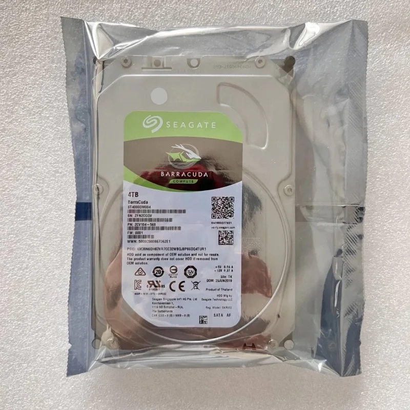 

FOR Seagate Barracuda 4TB 5400RPM 256M 6Gb/s 3.5" SATA Hard Drive New ST4000DM004
