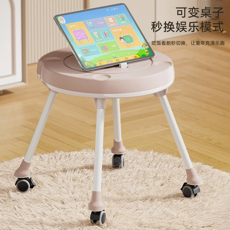 Baby dining chair, dining table, multi-functional household dining table, anti-fall child soft seat.