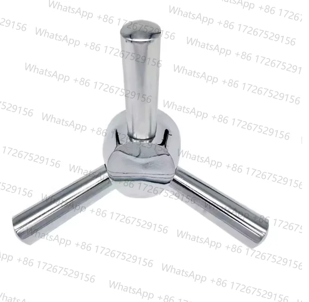 Safe Handle Accessories Door Cabinet Metal  Vault Door Triangle  Old-fashioned Lock Universal
