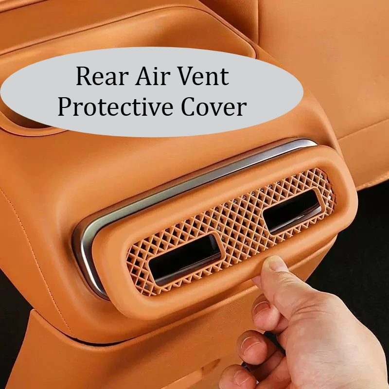 For Leapmotor C16 Car Supplies Rear Discharge Trend Dust-proof Cover Protective Cover Interior Modification Accessories Supplies