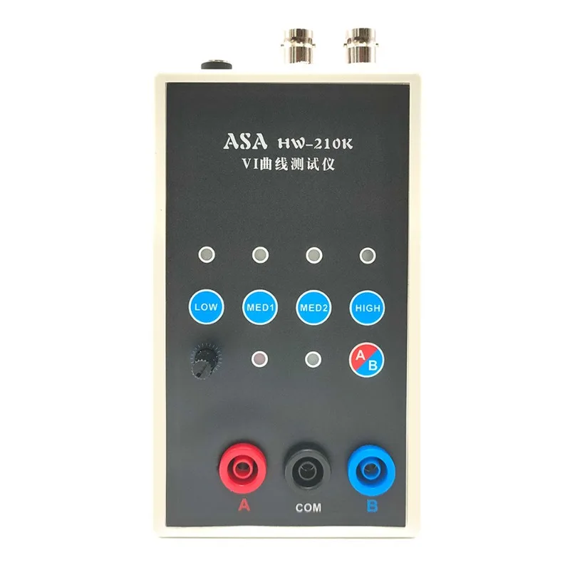 Circuit Board Online Detection ASA Tester 4-Level Adjustable HW-210K Dual Channel Handheld VI Curve Tester