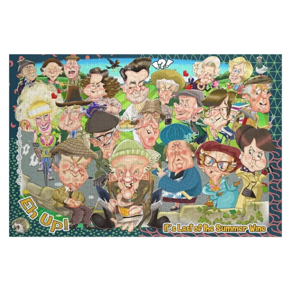 

Eh Up It's Last of the Summer Wine Jigsaw Puzzle Custom Gifts Wood Name Baby Toy Puzzle