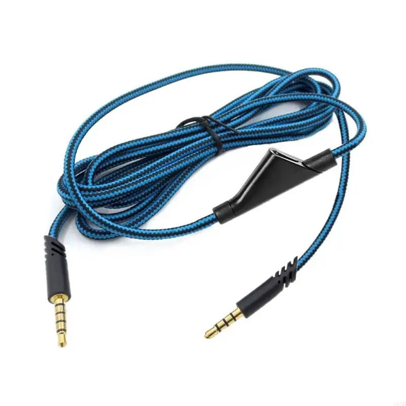 G6DD 3 pieds en ligne Mute avec fil câble commande volume fil pour A10 A10 A40 A40 conçu pour le jeu