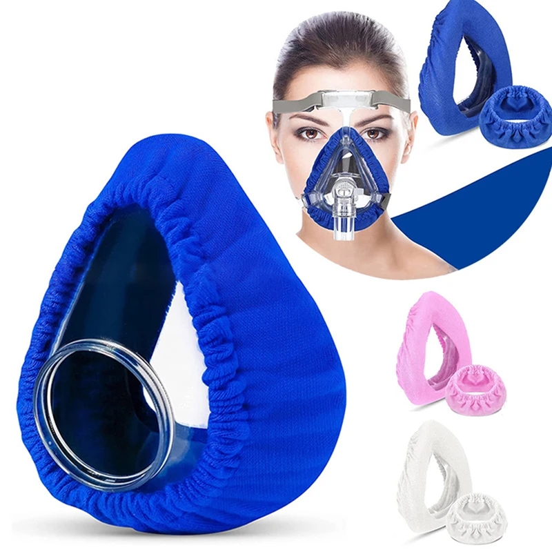 1 PC Cpap Mask Liners Reusable Fabric Comfort Covers Reduce Air Leaks Skin Irritation Nasal Mask Pad Ventilator Accessories