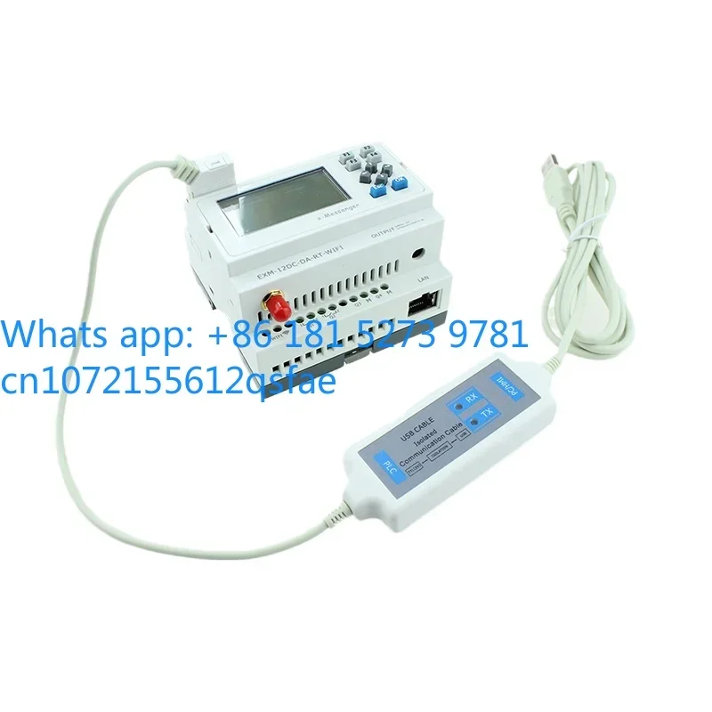 

USB CABLE ELC-PLC Series Logic USB Interface Cable ELC-USB RIEVTECH Calender Heat Press Machine Contrologix Modem HMI PLC