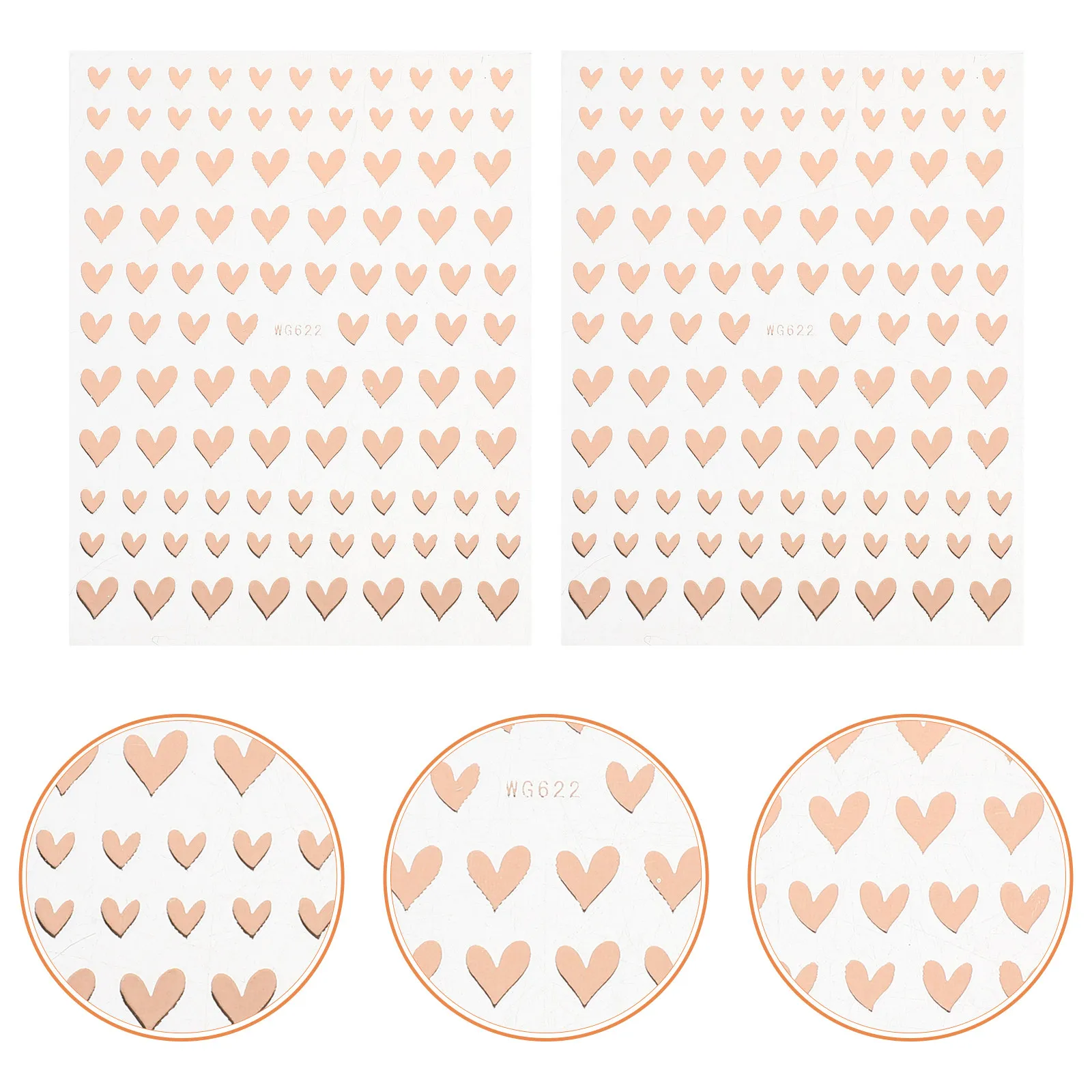 

Наклейки для ногтей в форме сердца, декоративные наклейки, наклейки с изображением любви, декоративные наклейки ко Дню святого Валентина