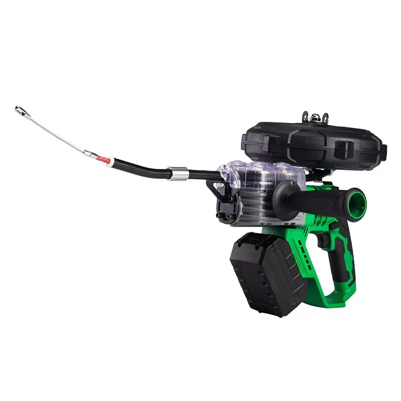 Factory Sell Automatic Wire Pulling String Electric Electrician Wire Threading Device Lead Device Lithium Wire Threading Machine
