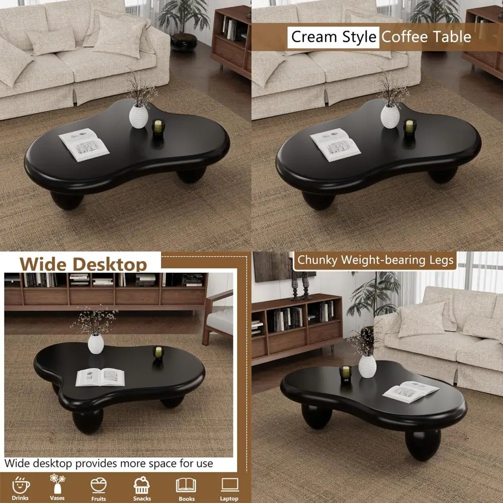 

Журнальный столик Cloud, современные милые журнальные столики, нестандартный простой чайный/центральный столик для небольшого пространства, торцевой столик для гостиной, дома o