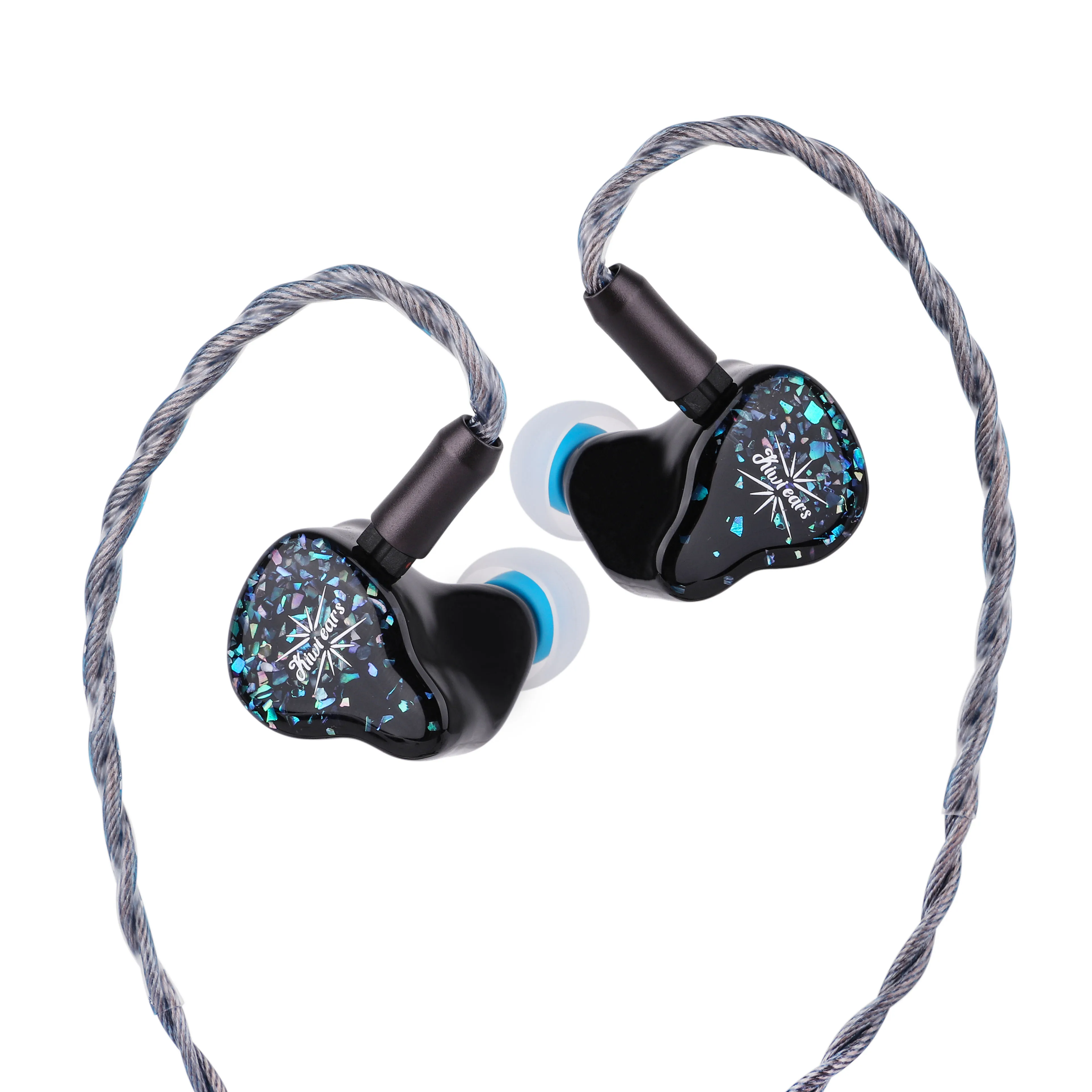 Linsoul Kiwi Ears Astral 1DD+6BA Hybrid IEM Earphone Professional Audiophile In-Ear Monitor Wired Earbuds