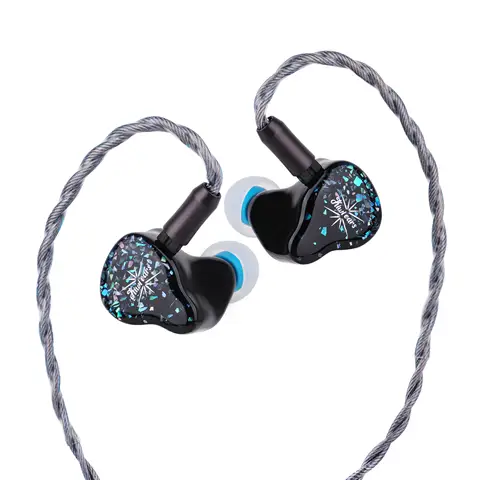 Linsoul Kiwi Ears Astral 1DD+6BA Hybrid IEM Earphone Professional Audiophile In-Ear Monitor Wired Earbuds