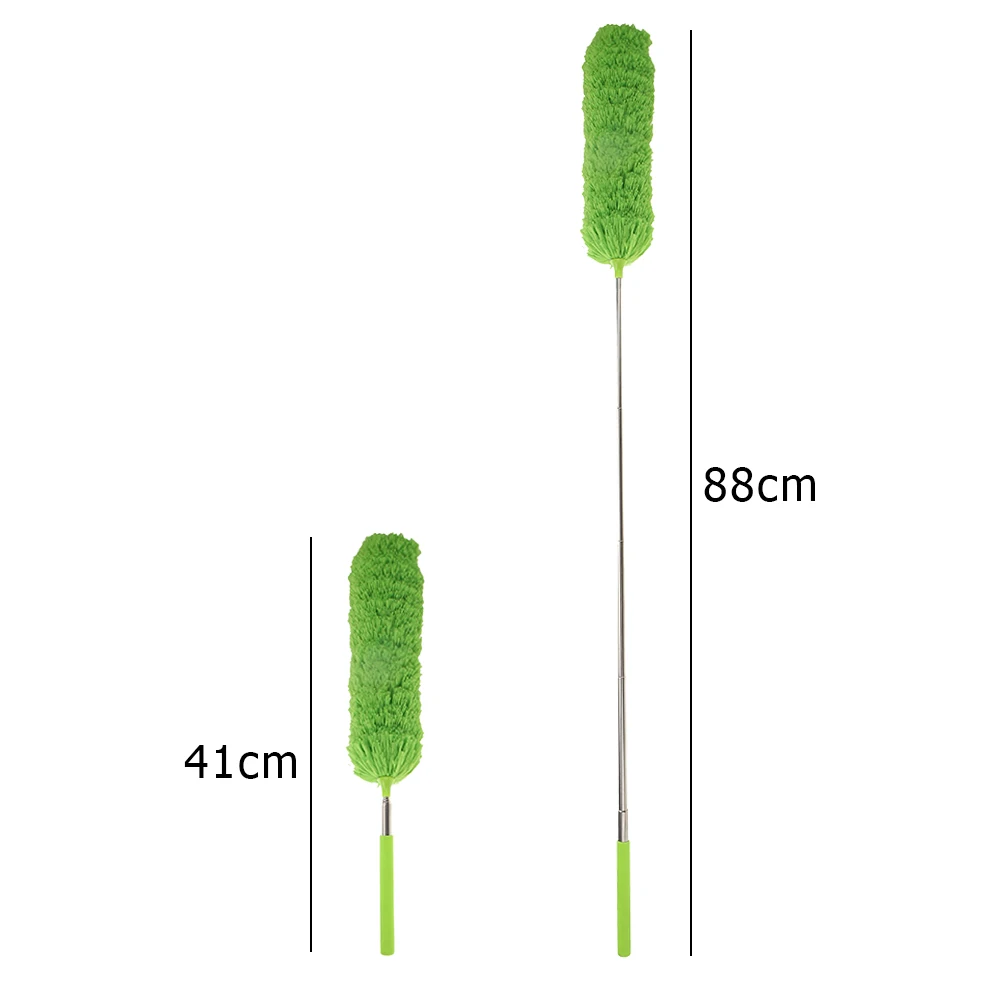 Adjustable Stretch Microfiber Duster Eco-Friendly Static Suction Dusting Brush Microfiber Dust Mites Cleaning Tools