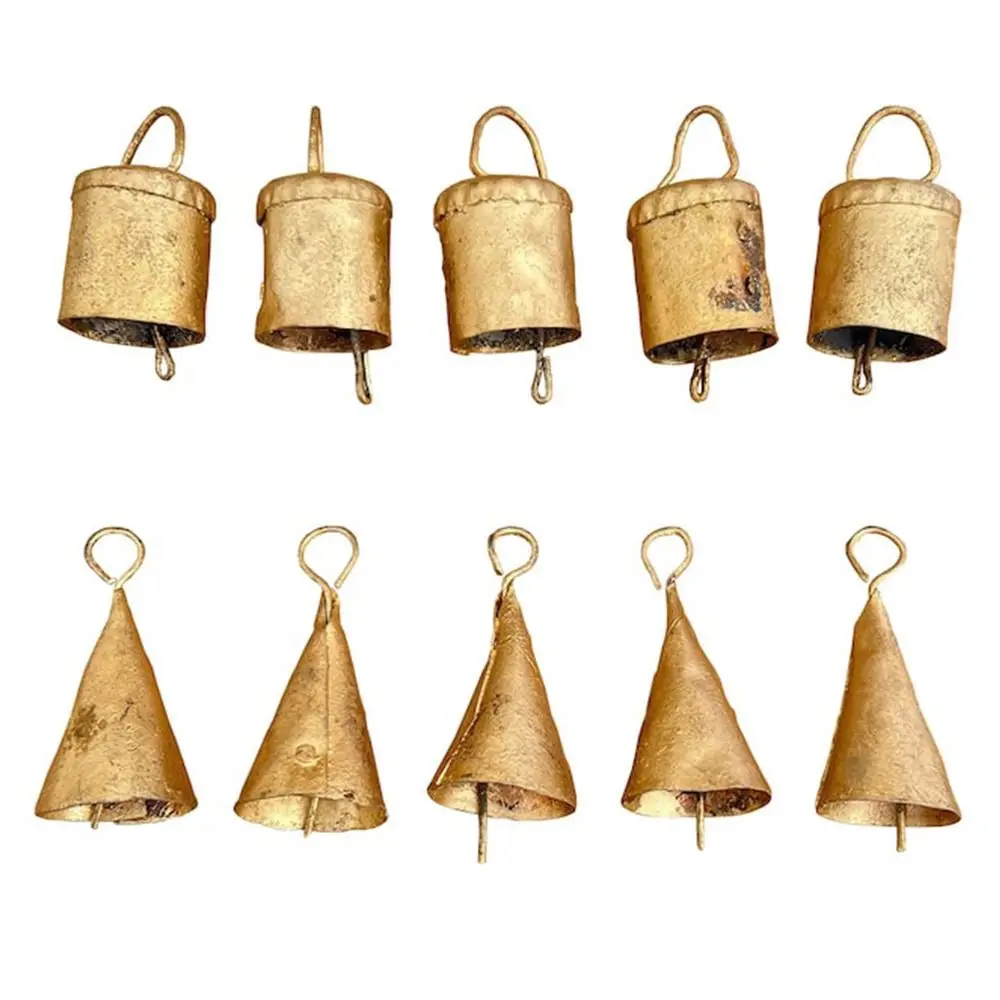

Wide Use Hanging Bells Bells Metal Clear Sound Wind Chime Anti Lost Thickened Grazing Bells Garden