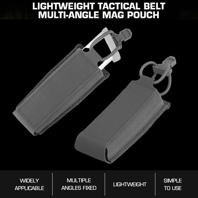 

Multi-Angle Belt Mag Pouch | Lightweight Rifle Magazine Carrier | For Wilderness Adventure Accessories