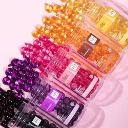 1 Bottle Hair Care Treatment Essential Oil Hair Vitamin Keratin Complex Capsule Indonesia Hair Jojoba Oil Smoothing Silky Repair