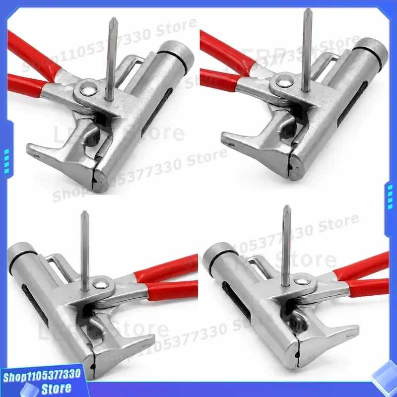 Car Clip Pliers Professional Auto Clip Removal Pliers Tool Trim Fastener Push Rivet Puller Damage-Free Auto Panel Clip Plier