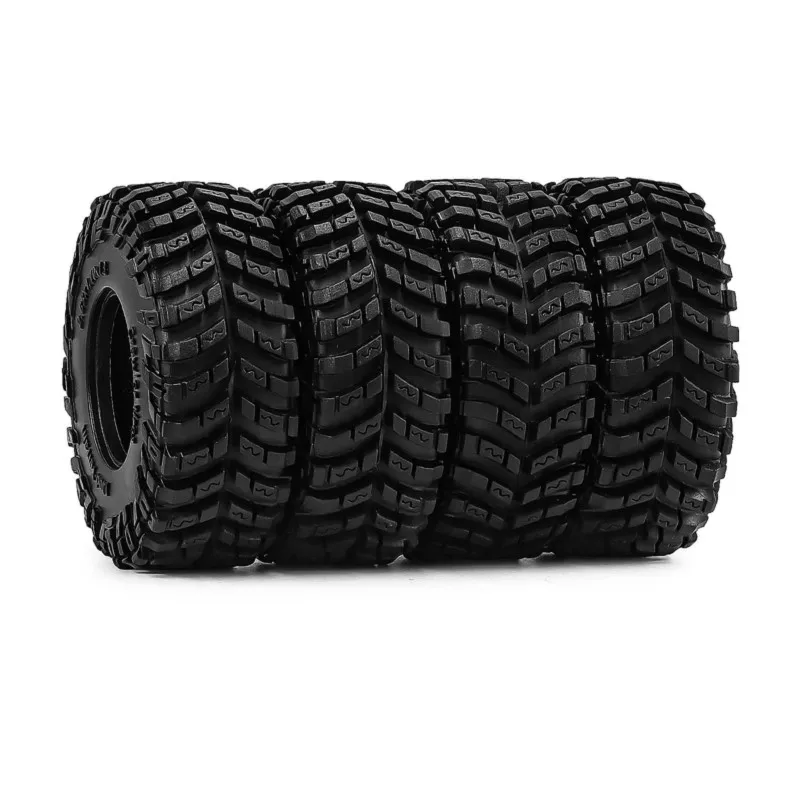 

A63T-1.3 Inch RC Car Tire Kit For 1/18 TRX4M SCX24 FMS Ascent-18 RC Car Upgrade Accessories 72X28mm