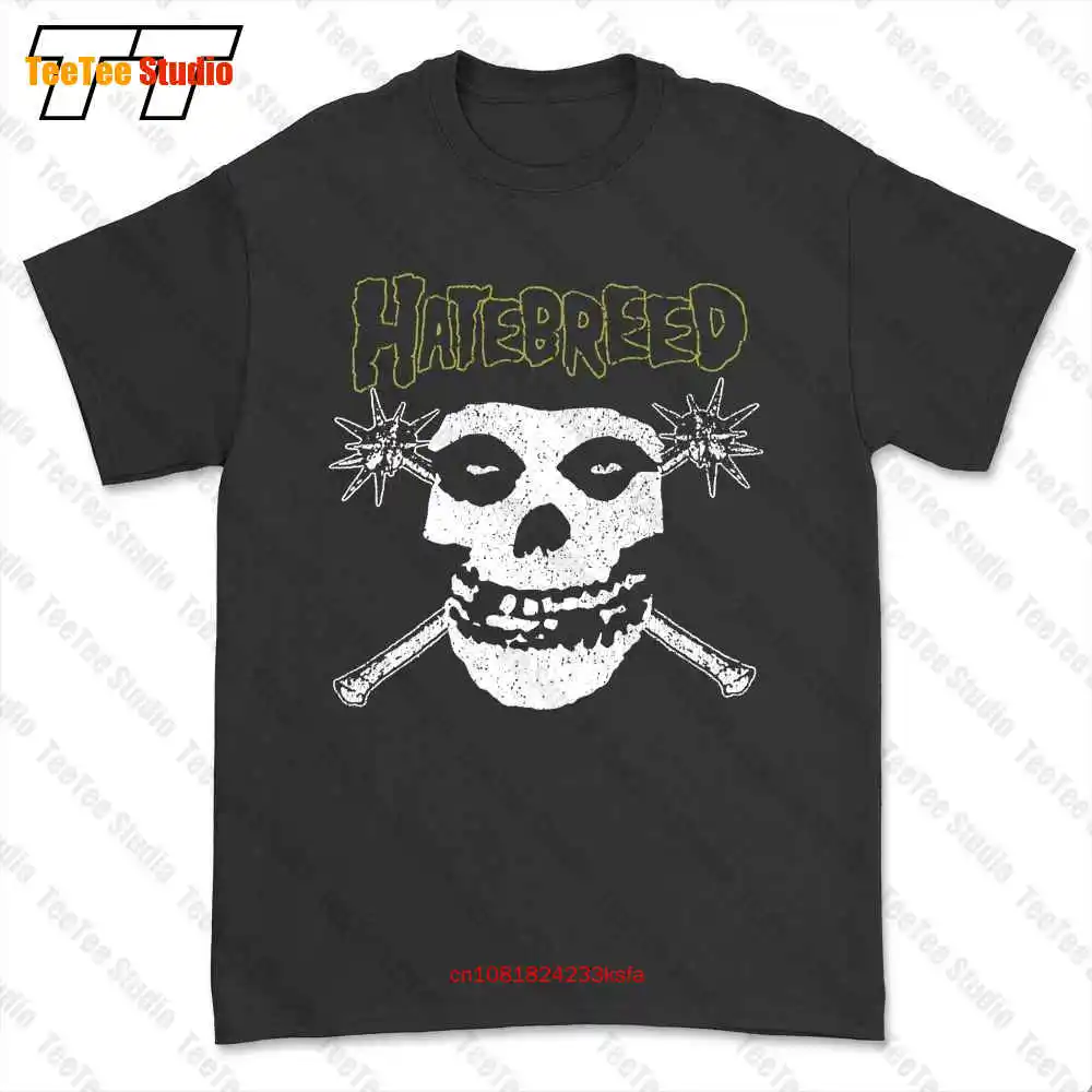 Hatebreed Fiends Misfits Skull T-shirt Tee XGKM