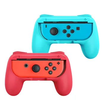 مقبض حامل مريح لمفتاح نيتندوا ، رياضة الألعاب Oled ، Joy Con متوافق مع Joycon ، عبوتين