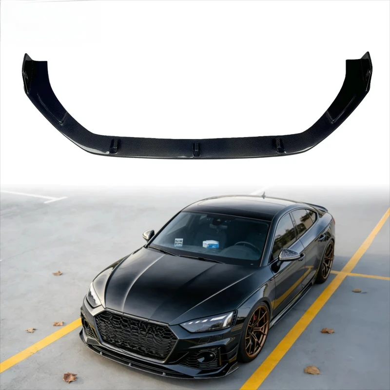 

Carbon Fiber Front Bumper Lip Spoiler Body Kit For B9.5 2021-2024