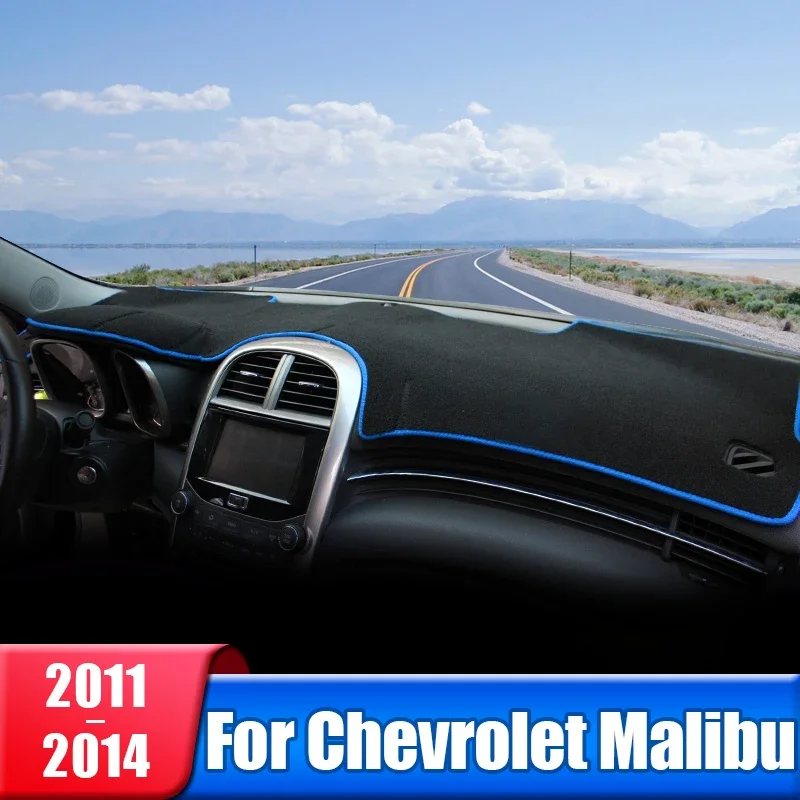 

Чехол на приборную панель автомобиля для Chevrolet Malibu 2011, 2012, 2013, 2014, Противоскользящий коврик для приборной панели, аксессуары