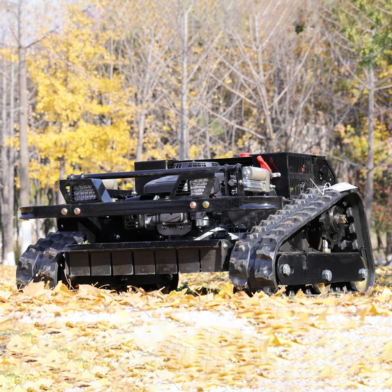 Customized Professional Intelligent Self-Propelled Lawn mower Rubber Agricultural Remote-Controlled Robotic Lawn mower