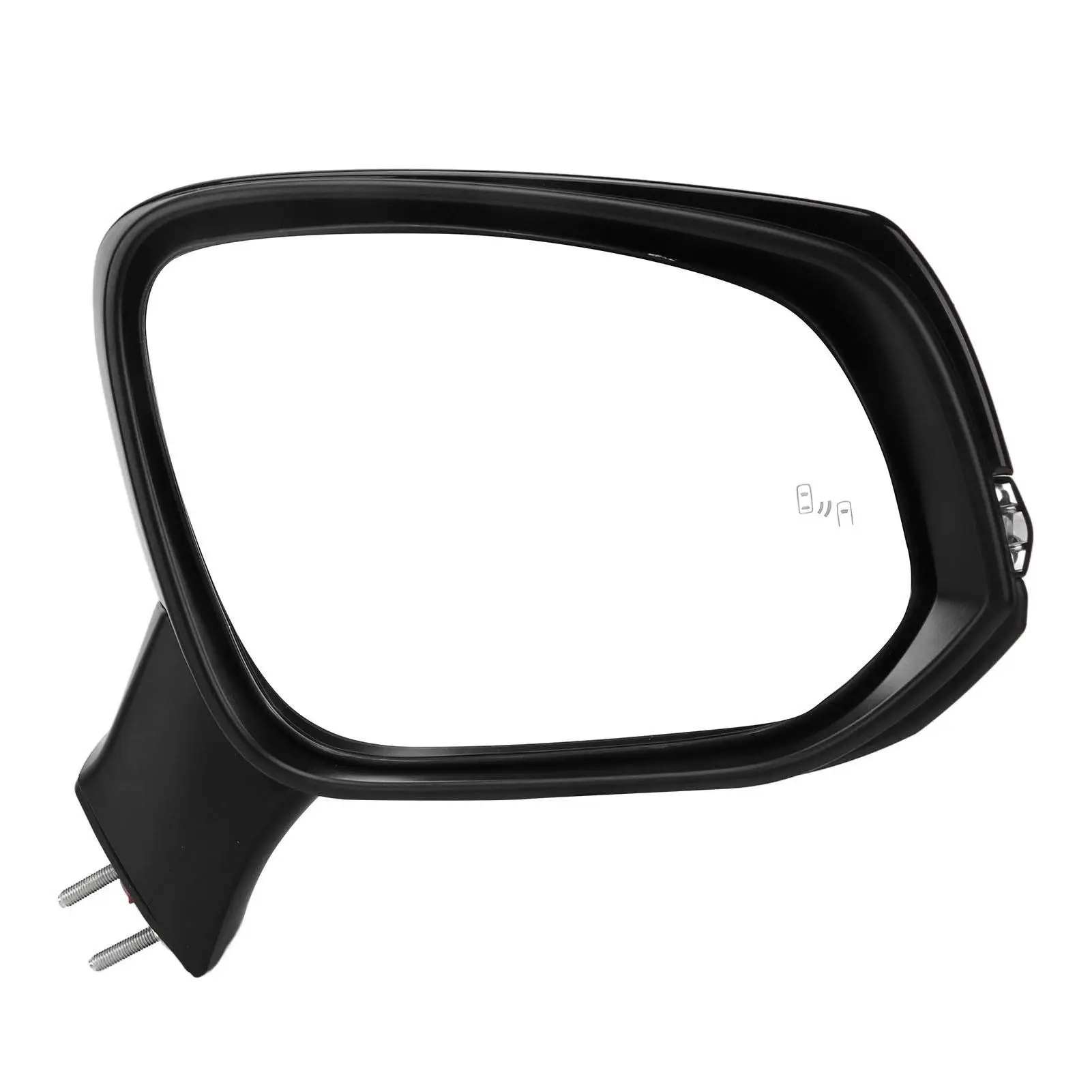 Rear View Mirror Assembly Easy Installation Blind Spot Monitoring Power Heated Side Mirror 8 Pins for