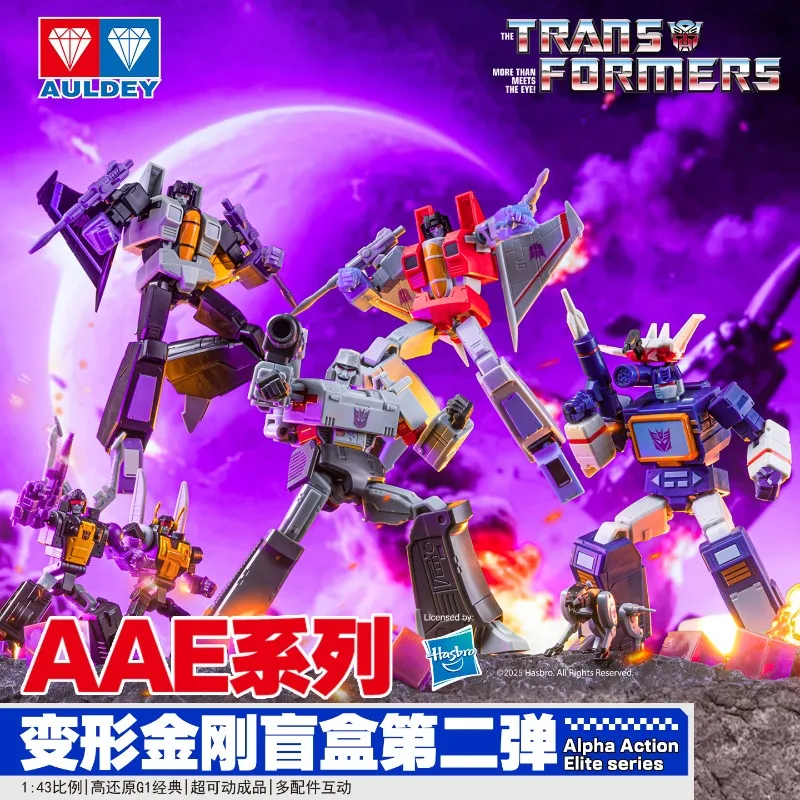 Auldey Original Transformers Anime Figure AAE Series Action Figure Giocattoli per Ragazzi Ragazze Bambini Regalo Modello da Collezione Ornamenti