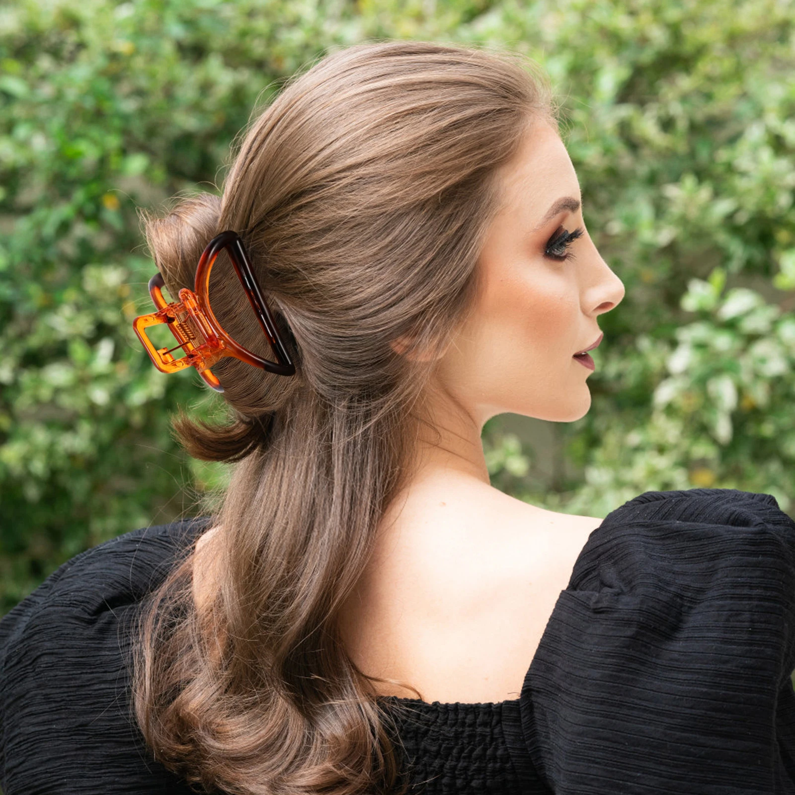 

6 Pcs Hair Claw Clips Fine Wedding Party Women Ponytail Goody Barrette Baby Hair Clip Headgear Durable Resin Material