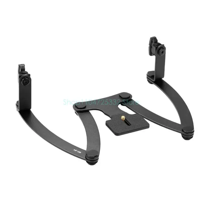

MFDB Macro Photography Flash Stand with Double Head Design for MF12-DK1