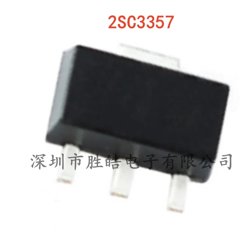 

(10PCS) NEW 2SC3357 RF Screen Printing NPN High Frequency Transistor SOT-89 2SC3357 Integrated Circuit