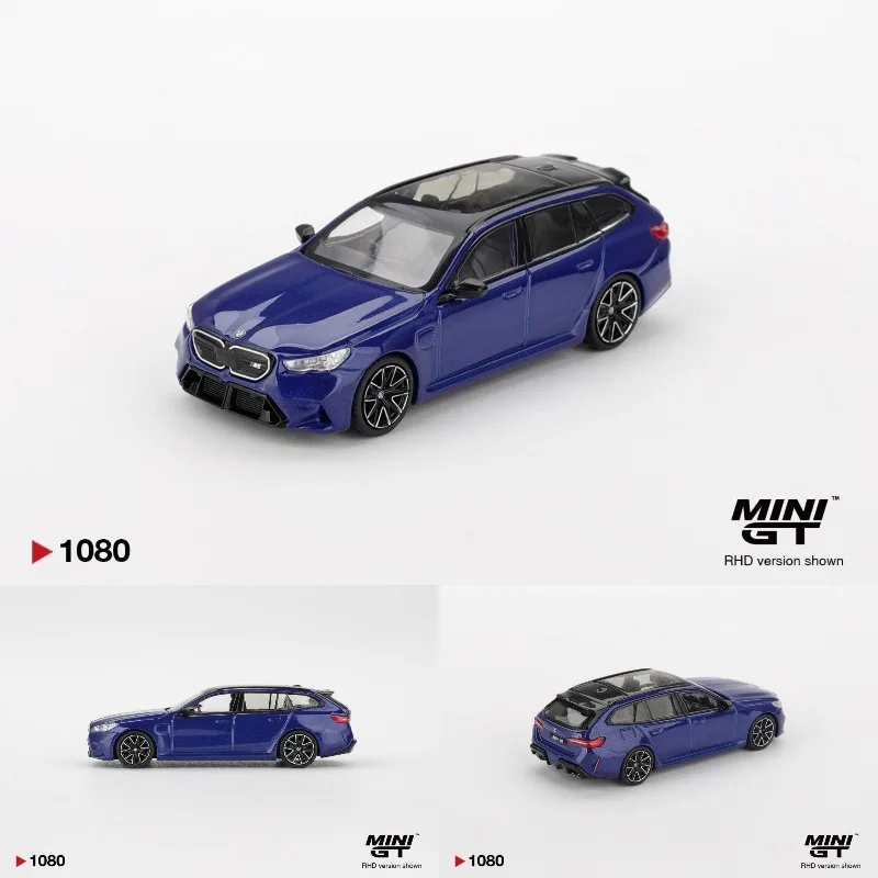 

MINI GT 1:64 BMW M5 Touring G99 Marina Bay Simulation static alloy car model, Boys' festival gift toy, adult collection ornament