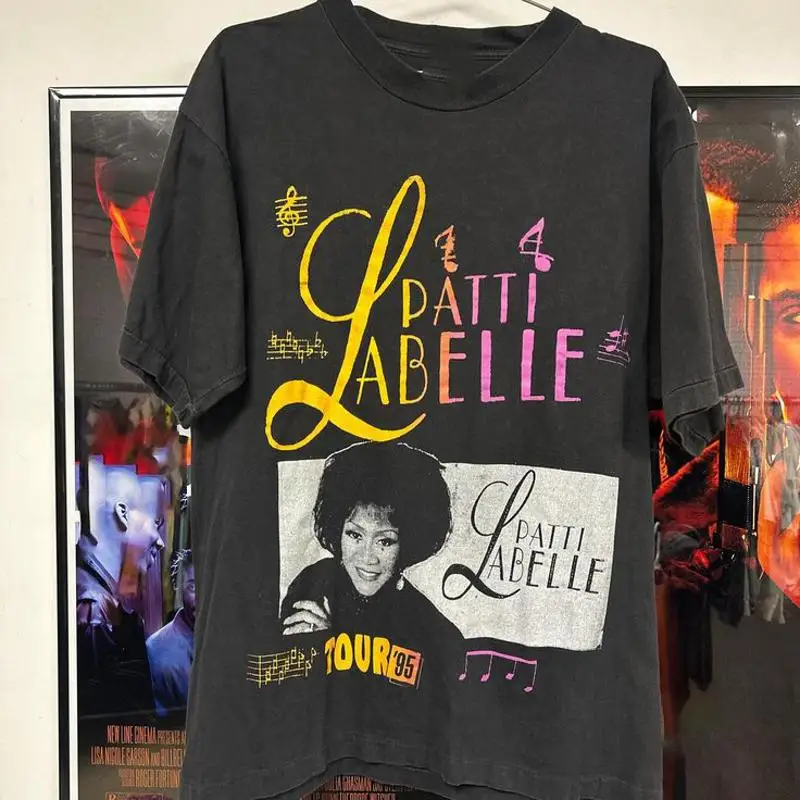 

Винтажная футболка Patti LaBelle Tour Band для взрослых, размеры от S до 5XL EF0300