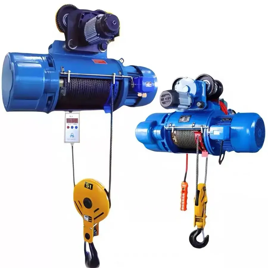 Wire rope electric hoist 0.5t/1/2/3/5/10t CD1 380V industrial crane hoist