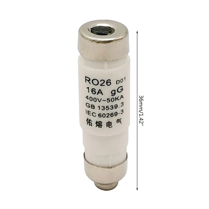 10Pieces D0 Type Fuses Insert Neozed Fuses Insert 16A/25A/32A/63A/50A 400VAC Drop Shipping