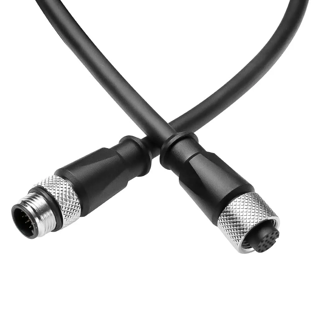 Alvin's M12 A Code 17 Pin M F Cable for HikRobot Cognex 65.5ft Shielded