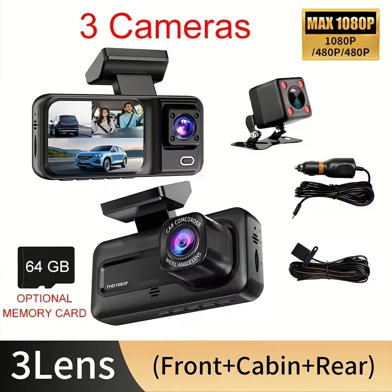 Dash Cam For Car 3 … - image