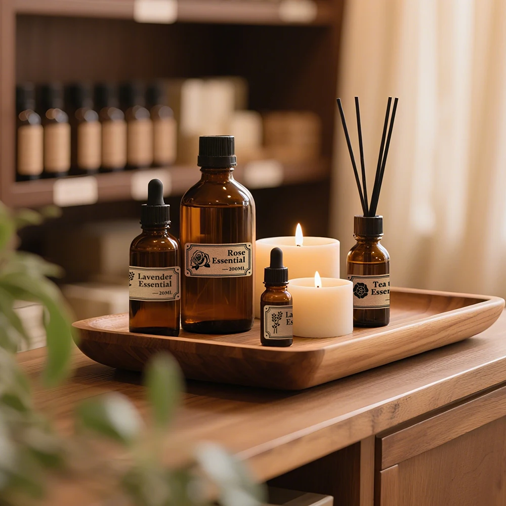 Niimbot M2 Self-adhesive Film Label Sticker Essential Oil Label Paper Perfume Beauty Sample Dispenser Bottle Label Sticker