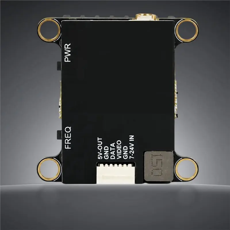 A13E-Antenna Included 5.8Ghz 2W FPV VTX Transmitter 7-24V Wide Input Adjustable Power Long-Range Drone Video Transmission Module