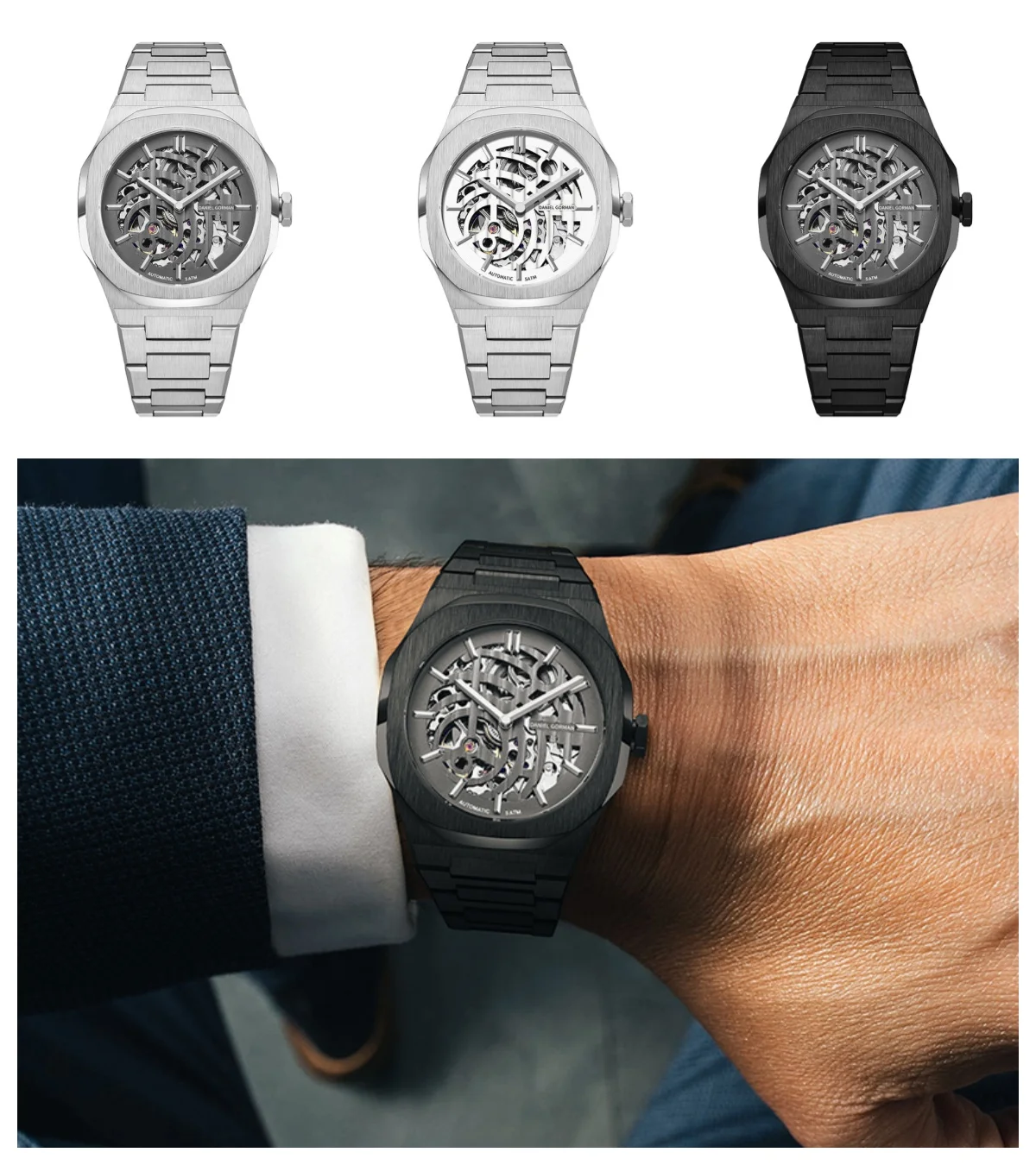 Рисунок 5 - DANIEL GORMAN Роскошные 40 мм автоматические