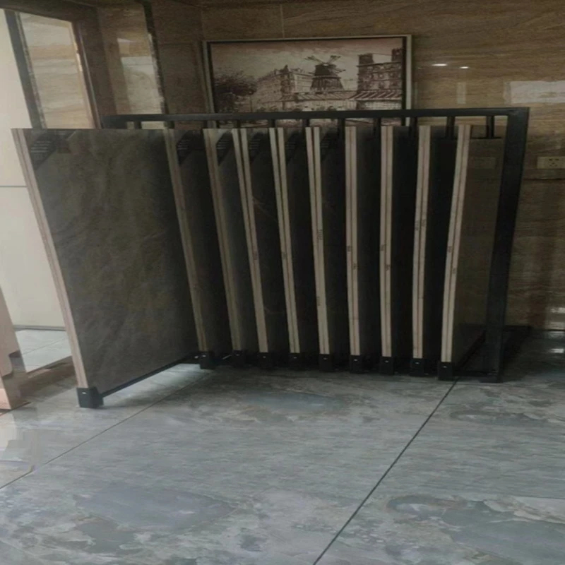 

Tile display stand, swatch large slab frame, push-pull modern large slab brick rock slab frame