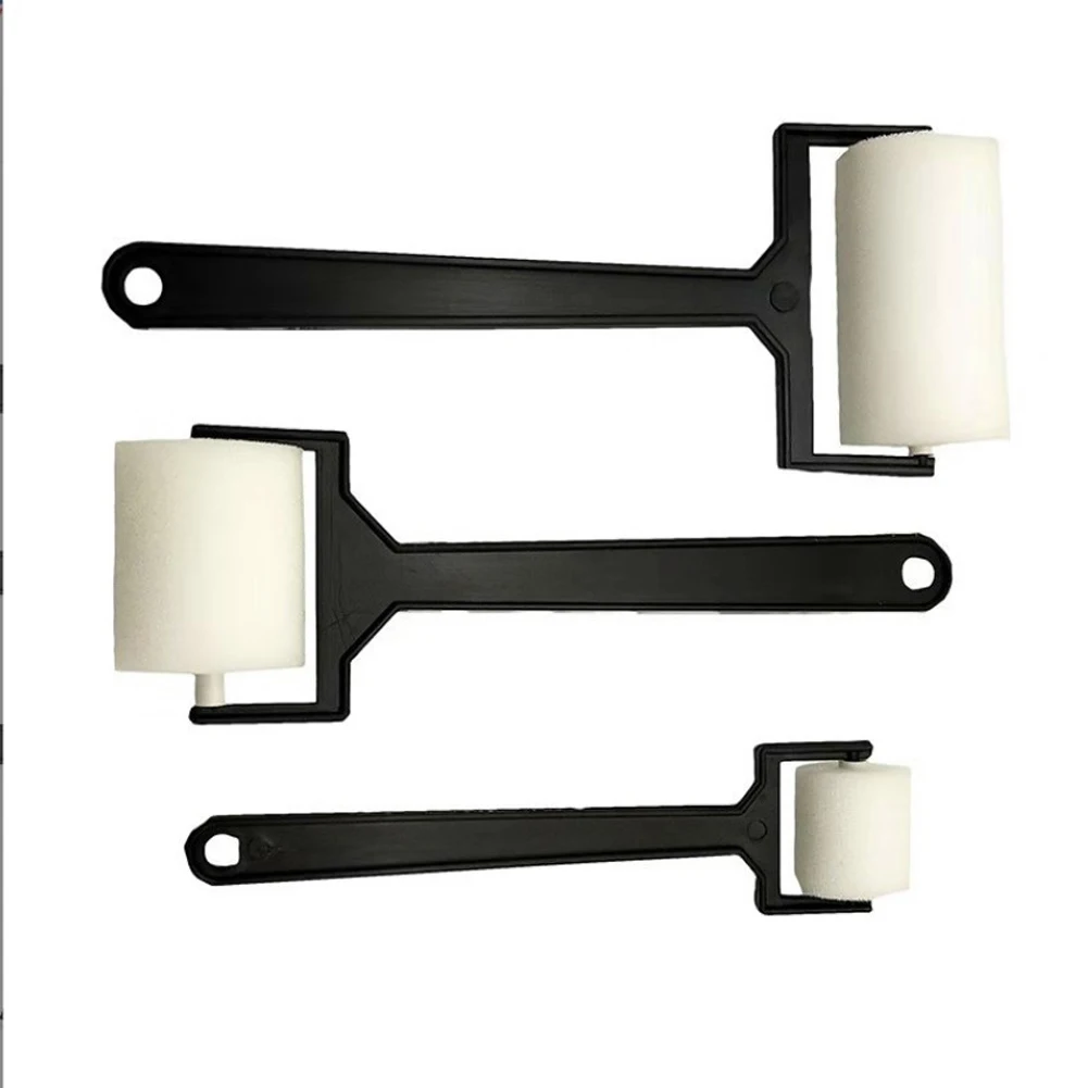 3pcs Craft Tool White Sponge Brush Foam Painting Roller Brush For Children Draw Craft Tool Decorative Supplies