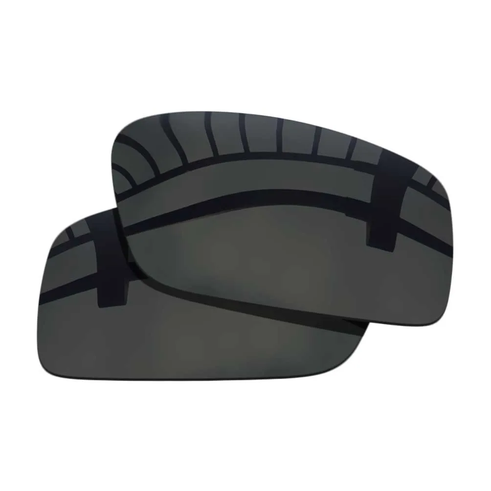 Black Replacement Lenses for-Oakley Twitch Sunglasses Polarized 100% UVA & UVB