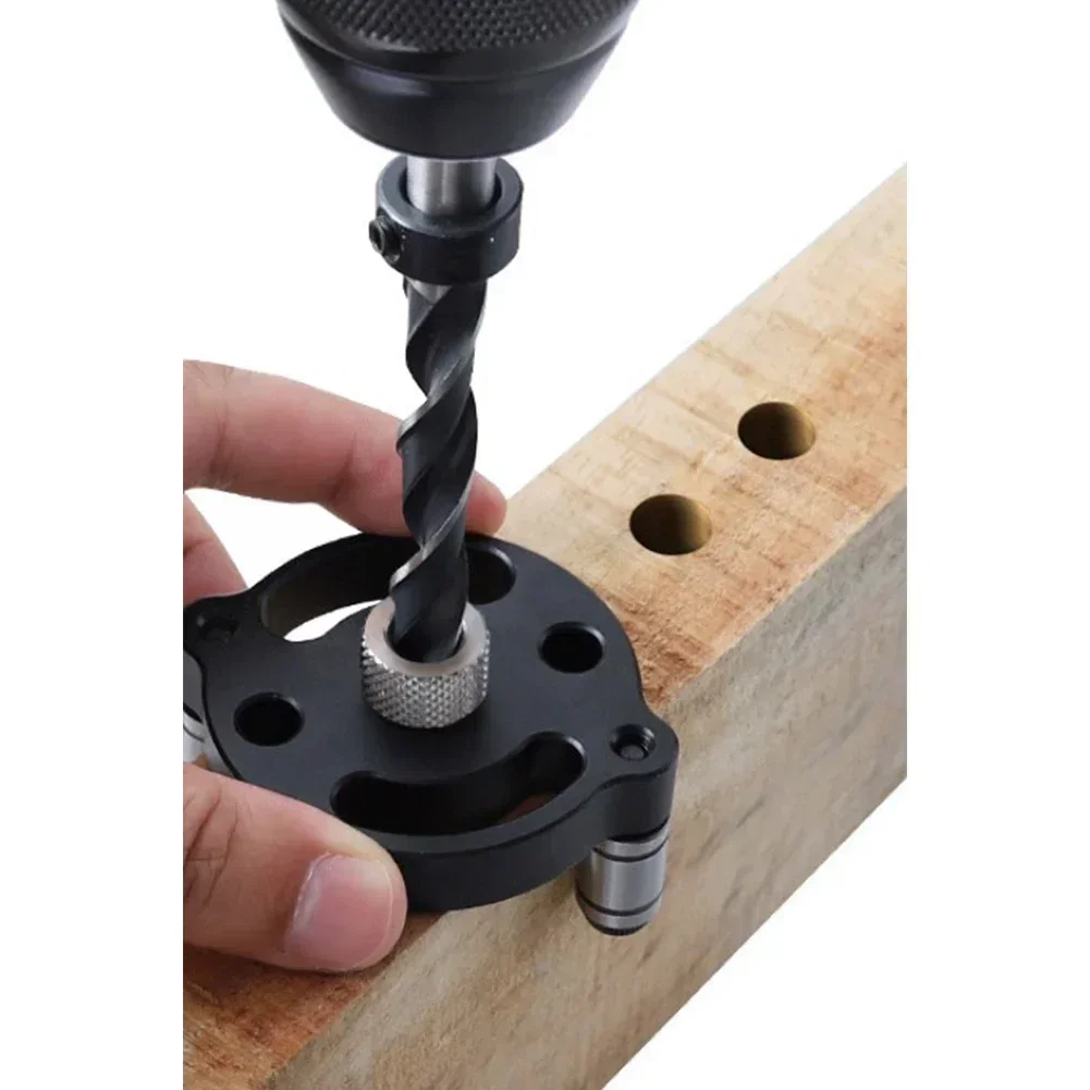 Drill Guide Drill Sleeve Pocket Hole Jig Precise Silver Stainless Steel 1 Pc For Woodworking Drill Accessories