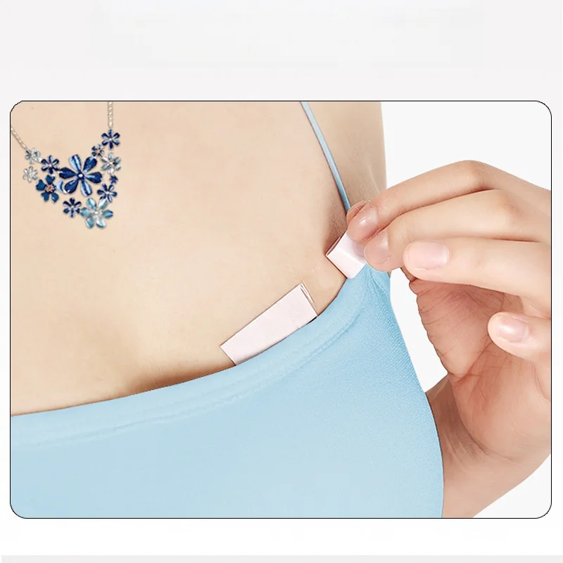 72/36-piece pack of anti-exposure breast pads, women's fashion adhesive tape, anti-slip clothing tape, dress shoulder strap