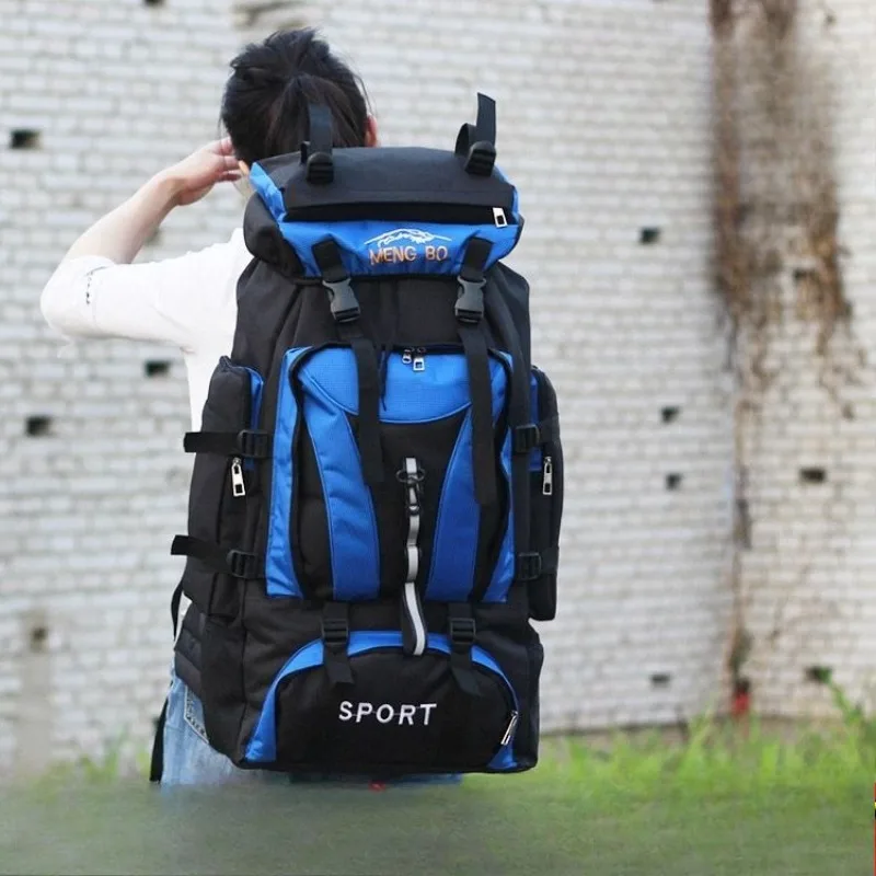 Big Outdoor Camping Waterproof Laptop Backpack Men Large Capacity Hiking Travel Bag Unisex Mountaineering Climbing Backpacks Man