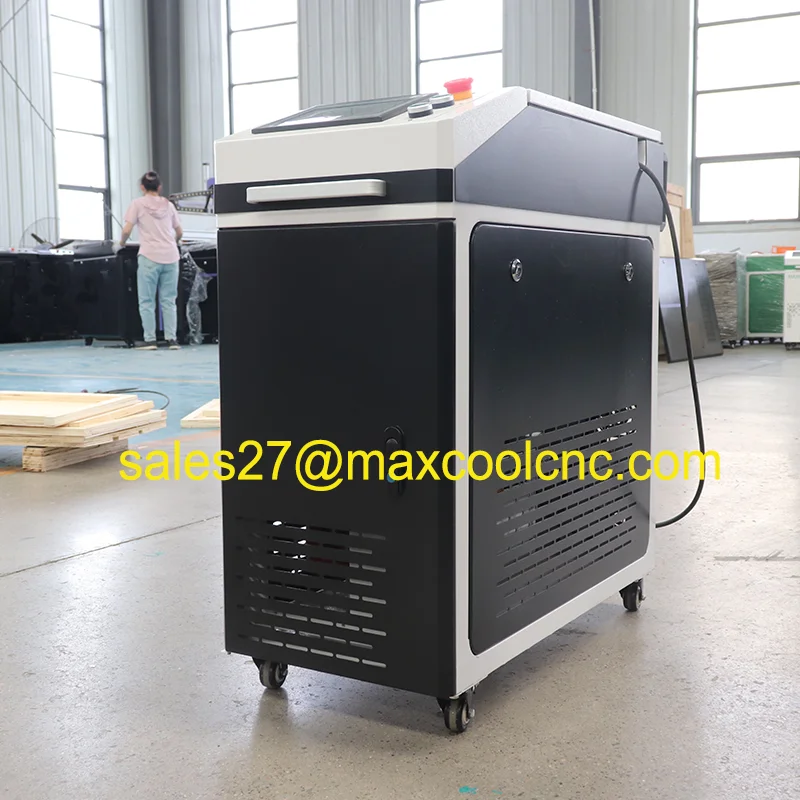 200W New Laser Cleaning Machine Pulse Laser Cleaner Machine for Wood Paint Removal for Sale