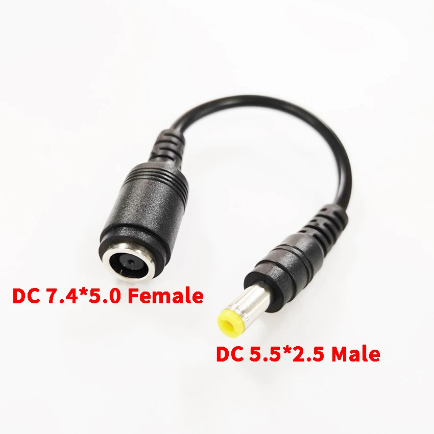 1/3개 DC 타입-C 남성-5.5*2.1 여성 케이블 5521 전원 잭 DC 전원 커넥터 5.5*2.1 어댑터 USB 타입-C 변환기