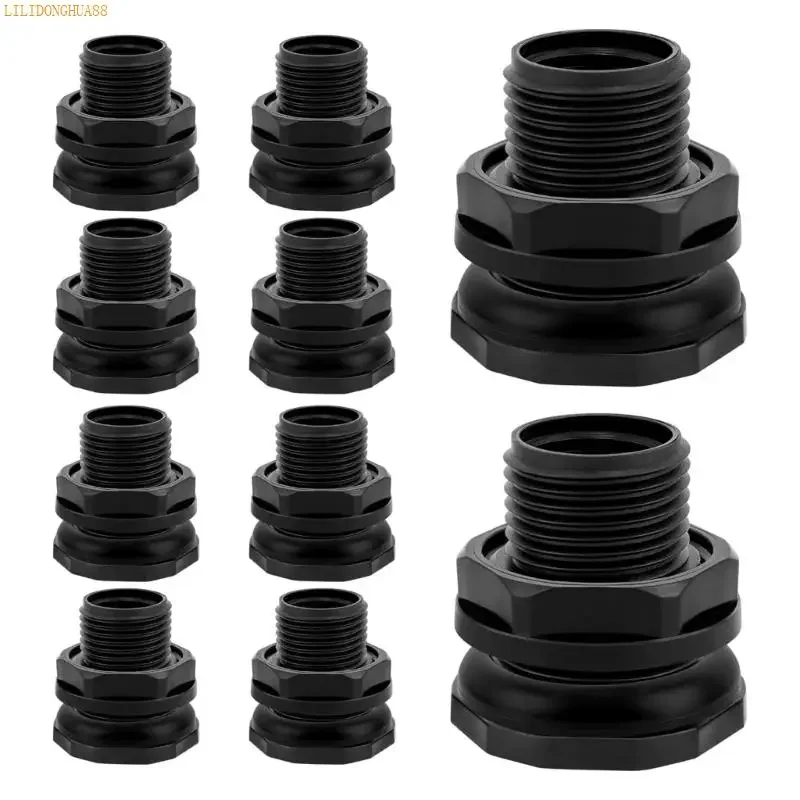 U1JB 10pack Plastic Water Tanks Adapter Fittings Heavy Duty Water Tanks Adapter