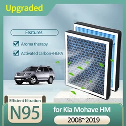 Activated Carbon Air Filter for Kia Mohave HM Borrego MK1 2008 2009 2010 2011 2012 2013 2014 2015 2016 2017 2018 2019 Auto Tools